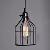 Decorative iron hanging light with artistic design