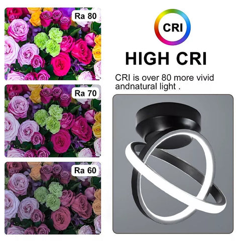 Soft warm glow from LED fixture
 Soft warm glow from LED fixture