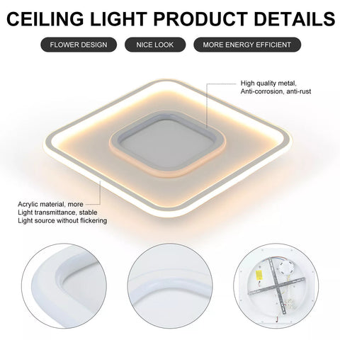 RGB smart light installed on ceiling
 RGB smart light installed on ceiling