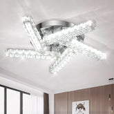 Energy-Efficient LED Ceiling Light with Crystals