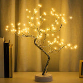 Easter fairy light tree lamp with 108 warm white LEDs, 20 inch height
