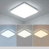48W LED Square Ceiling Light 30x30cm White Flush Mount - Give a New Look To Your Room - Make a Dull Room Feel Fresh
