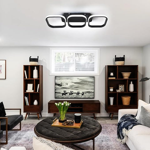 Elegant black finish LED fixture
 Elegant black finish LED fixture