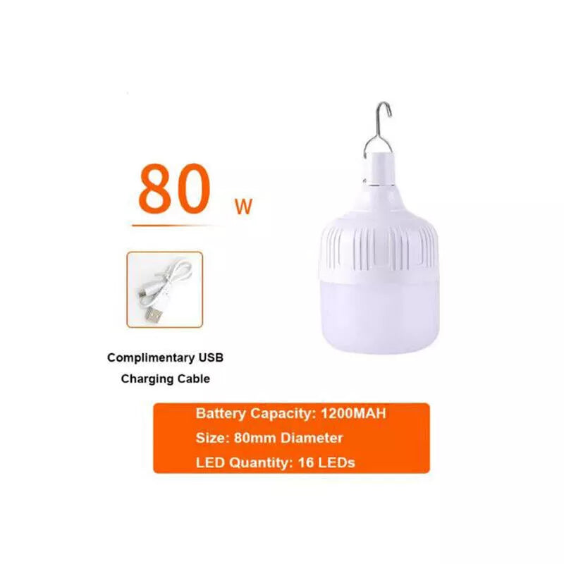 Black and red ABS body camping torch