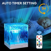 Galaxy aurora projector night light – UK bedroom use