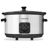 Morphy Richards slow cooker on a white background