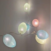 Easter egg fairy lights with multicolor LED decorative string