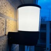 Side view showing installation screws and Allen key access