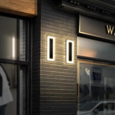 Warm 3000K light illuminating patio pathway