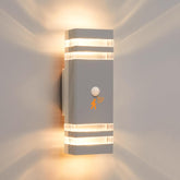 PIR motion sensor wall light