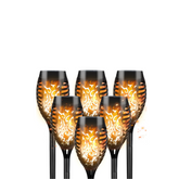 Solar flickering flame lights UK