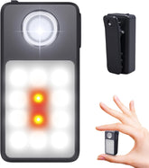 USB-C Rechargeable Running Light – 3 Modes, Clip-On Torch with Flood, Spot & Red Strobe, IPX7 Waterproof Compact LED Flashlight