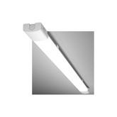 LED light fixture on a white background