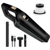 URAQT Handheld Cordless Vacuum Cleaner 120W Wet & Dry – Lightweight Portable Car & Home Hoover