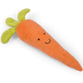 Petface Fluffy Carrot Dog Toy