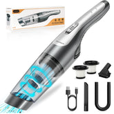 Cordless Car Vacuum Cleaner Grey – Powerful 9Kpa Suction, 20Min Runtime