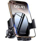 Miracase 2nd Generation Car Phone Holder – Universal Air Vent Mount with 360° Rotation and One-Hand Use