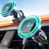 LISEN 15W Magsafe Car Charger Magnetic Phone Holder for iPhone – Black