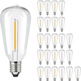 LED Vintage Festoon ST38 Bulbs With E12 Base