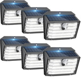 Solar Motion Sensor Wall Light 126LED Outdoor Waterproof Security Lamp