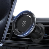SYNCWIRE MagSafe Car Mount Black – Rotatable Magnetic Phone Holder