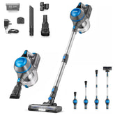 VYTRONIX 3-in-1 Cordless Vacuum Cleaner | 22.2V Powerful Lightweight Stick Vacuum | 40Min Runtime | Rechargeable Lithium-Ion Battery for Pet Hair, Carpets & Hard Floors