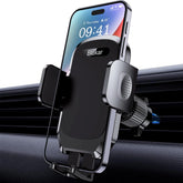 Blukar Air Vent Car Phone Holder – 360° Rotation Mount for 4.0''–6.7'' Phones (Black)