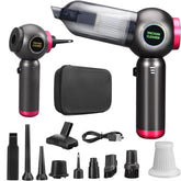 DEUKNICE Purple Black Handheld Vacuum Cleaner 22000Pa Cordless