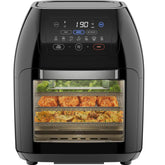 5-in-1 Air Fryer Oven with Rotisserie 10L, 1800W – 17 Presets, Bake, Roast, Dehydrate, Family Size with View Window