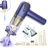 Car Vacuum Cleaner Cordless 15000Pa Handheld with LED Display – Purple