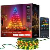 Govee 20M RGBWIC Christmas String Lights with Music Sync, Multicolor