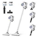 VersLife 6-in-1 Cordless Vacuum Cleaner | 30Kpa Powerful Suction | 35 Mins Runtime | Lightweight Handheld Stick Vacuum for Home & Hard Floors