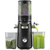Slow Masticating Juicer 300W 5.3" Wide Chute 1.8L Auto-Feed Extractor