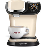 Coffee Machine Cream with Intellibrew Technology