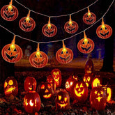 Halloween Pumpkin String Lights 20 LED 3M Battery Fairy Lights Decor