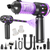 JEMORA Handheld Vacuum Cleaner Black 22000Pa Cordless Car & Home