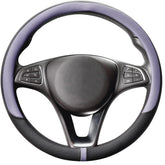 COFIT 16 Inch Breathable Leather Steering Wheel Cover – Purple