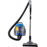 Amazon Basics Compact Bagless Cylinder Vacuum Cleaner 700W – HEPA Filter, Lightweight Design for Hard Floors & Carpets (UK) – Blue