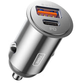 INIU 60W PD3.0 USB Car Charger – USB-C 30W + USB-A 30W