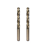 M42 Cobalt Twist Drill Bits 12mm (2PCS) – 8% Cobalt Steel Metal Drill Set for Stainless Steel, Hard Metal, Aluminium & Plastic – 135° Split Point High-Speed Industrial Grade Drill Bits