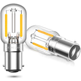 DoRight 2W LED T22 B15 Mini Bulb Warm White 2700K (2 Pack)