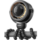 SWEETFULL Portable Pram Fan - 360° Rotating Baby Stroller Fan Clip On, 4000mAh Rechargeable 4-Speed Handheld Cooling, LED Display & Night Light for Buggy/Car Seat/Crib Travel Essentials