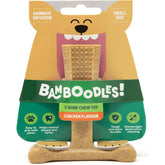 Bamboodles T-Bone Dog Chew Toy – Small | Chicken Flavour