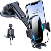 Miracase 4-in-1 Car Phone Holder Mount for Dashboard, Windshield & Air Vent