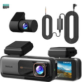 BOTSLAB 4K Dual Dash Cam Front & Rear with GPS WiFi – Black