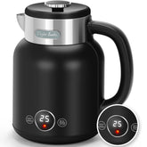 Taylor Swoden 1.7L Electric Kettle – Variable Temperature Control, LED Display, Fast Boil, Double Wall, Keep Warm, Black