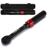 CASOMAN 1/4-Inch Drive Torque Wrench 1–25Nm Bike Torque Wrench ±3% Accuracy Cr-V Steel 72-Tooth Dual Direction Ratchet Tool for Bicycle Car Maintenance UK