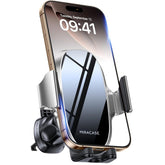 Miracase 2nd Generation Air Vent Car Phone Holder – 360° Rotatable Mobile Mount for iPhone & Samsung Smartphones