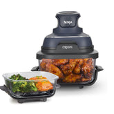 CRISPi 3.8L Portable Air Fryer 4-in-1 | Air Fry, Roast, Keep Warm & Recrisp | Compact Space-Saving Design | 1700W