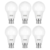 Vanke B22 LED Bulb 9W Warm White 2700K Pack of 6